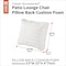Classic Accessories Patio Lounge Chair Pillow Back Cushion Foam, 23 x 22 x 4 Inch 61-061-019901-RT - alternate 4